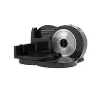 Petra PT3683VDEEU10 Affettatrice elettrica - affettatrice per alimenti per affettati e formaggi, 3 velocità, lama in acciaio inox da 170 mm, spessore regolabile tra 1 e 15 mm, protezione per pollice