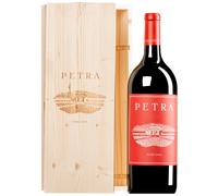 Petra Rosso Toscana IGT 2022 MAGNUM in cassetta di legno 1,5 l