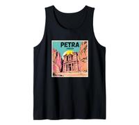 Petra Souvenir Giordano Donne Uomini Sette Meraviglie del Verbo Canotta