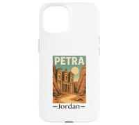 Petra Souvenir Giordano Donne Uomini Sette Meraviglie del Verbo Custodia per iPhone 15