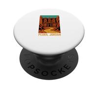 Petra Souvenir Giordano Donne Uomini Sette Meraviglie del Verbo PopSockets PopGrip Adesivo