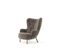Petra VB3 Poltrona Pelle di Pecora Sahara/Rovere Oliato