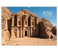 Petra (Wandkalender 2026 DIN A2 quer), CALVENDO Monatskalender: Die Nabatäerstadt Petra begeistert mit unzähligen Ruinen und faszinierenden Felsformationen.