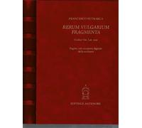 Petrarca,Francesco. - Rerum vulgarium fragmenta. Fac simile del codice autografo