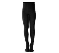 Petrass Ragazza collant bambino treccia cotone senza cuciture danza balletto bambino ragazza leggings 3 pezzi, nero, 1 pezzo, 3-4 Jahre