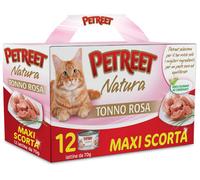 PETREET Natura Cat Lattina Multipack 12x70G TONNO ROSA