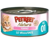 PETREET Natura Cat Le Vellutate Lattina Multipack 24x70G TONNO