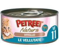 PETREET Natura Cat Le Vellutate Lattina Multipack 24x70G VITELLO