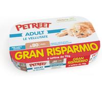 PETREET Natura Cat Le Vellutate Mousse Lattina Multipack 6x70G VITELLO