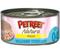 PETREET Natura Cat Le Vellutate Sterilised Lattina Multipack 24x70G POLLO