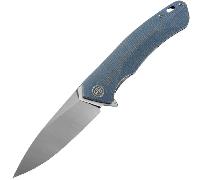 Petrified Fish PF838 Pub Satin D2 Blue Micarta PF838DBMS