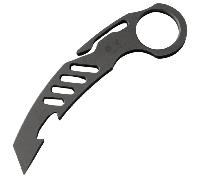 Petrified Fish PFT01 Karatool Black Stonewashed 6AL4V Titanio PFT01D