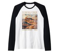 Petrified Forest National Park | Arizona Maglia con Maniche Raglan