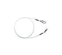 PetrisCatch - Set di 5 scomparti in fluorocarbonio con moschettone, per luccio, 25 cm/40 cm, 12 kg/20 kg