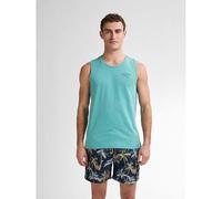 PETROL INDUSTRIES, Men Singlet R-Neck, M-1050-SLR750, Aqua Green, S