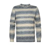 Petrol Industries Pullover 'Brooks' blu fumo / bianco lana Uomo Petrol Industries L blu fumo / bianco lana