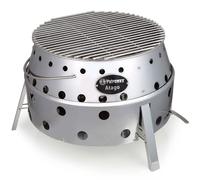 Petromax Atago 4in1 Grill Campeggio Braciere Stufa Forno Carbonella Argento