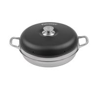 Petromax Camping Oven, Forno da Campeggio Onesize Silver,Black