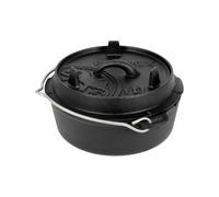 Petromax - Casseruola da cucina in ghisa - Dutch Ovens Ft3 W/O Legs - Nero