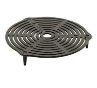 Petromax Griglia impilabile in ghisa GR-S30 Ø 30 cm con piedini Nero