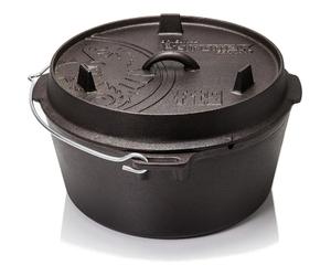 Petromax Dutch Oven ft9 with a flat base, pentola in ghisa Onesize Black