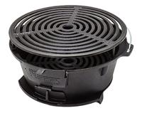 Petromax Fire Barbecue Grill TG3, griglia, nero Ø39 Black