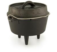 Petromax Pentola per fuoco ft4.5 - Forno olandese in ghisa per cottura e cottura - con coperchio, manici e piedini - Piatti per 2-5 persone - 3,5 l