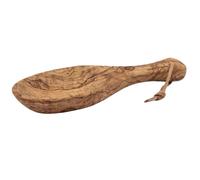 Petromax Flat Bowl, Cucchiaio, Legno d'Olivo 23 cm Olive Wood