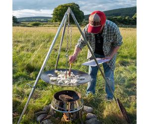 Petromax Hanging grill tray for tripod, griglia sospesa Onesize Grey
