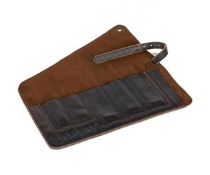 Petromax Leather Cutlery Bag, custodia per posate Onesize Black/Brown