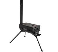 Petromax - Loki2 Camping Cooker and Tent Stove - Fornelli a combustibile solido 241 x 83,5 x 55 cm nero