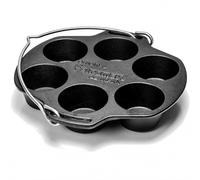 Petromax Muffin Tin mf6, teglia per muffin Onesize Black