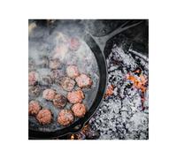 Petromax - Padella per friggere - Fire Skillets With Pan Handle Fp30 - Nero