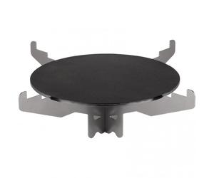 Petromax Rocket Stove Griddle Plate, piastra grill Onesize Silver/Black