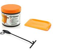 Petromax Set di accessori per braciere (Dutch oven) con pasta + raschietto + sollevatore per coperchio