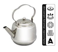 Petromax Teakettle TK2 3L, bollitore, argento 3L Silver