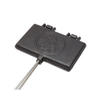 Petromax Vaffeljern, piastra per waffle, nero Onesize Black