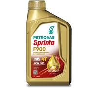 Olio motore lubrificante Petronas SPRINTA F900 10W-50 SN 1 litro per motori 4T