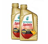 Petronas Kit 2X Sprinta Olio Motore 4T 100% Sintetico 4 Tempi F900 10W-40-2 Confezioni da 1L