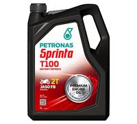 Olio Motore Moto Miscela Scooter 2 Tempi Minerale PETRONAS Sprinta T100 5L