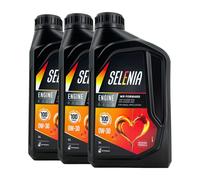Petronas Selenia WR Forward 0W-30 Olio Motore Fiat 955535-DS1, 3x1 Litro