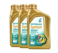 PETRONAS Syntium 3000 E 5W-40 SP Olio Motore, MB 229.5, VW 502 00, 3x1 Litro