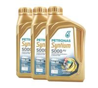 PETRONAS Syntium 5000 AV 5W-30 SN Olio Motore, BMW Longlife-04, 3x1 Litro