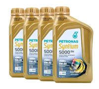 PETRONAS Syntium 5000 RN 5W-30 Olio Motore, RENAULT RN0720, MB 226.51, 4x1 Litro