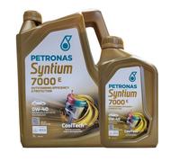 Petronas Syntium 7000 E 0W-40 1x5 + 1x1 Litro Olio BMW LL-01 MB 229.5 VW 502/505