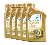PETRONAS Syntium 7000 E 0W-40 SP Olio Motore, MB 229.5, MB 229.3, 5x1 Litro