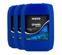 Petronas Urania Daily LS 5W-30 Olio Motore Iveco 18-1811 SC1, 3x20 Litri