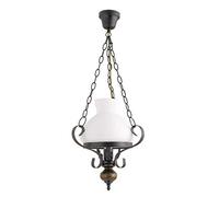 Rabalux Petronel lampada sospesa 1x60 W nero 7076