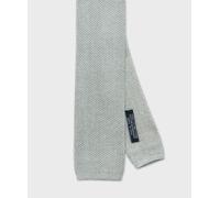 Petronius 1926 cravatta a maglia in cotone, dritta, beige LCM3.S.BJ