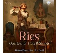 Ferdinand Ries Ries: Quartets for Flute & Strings (CD) Album